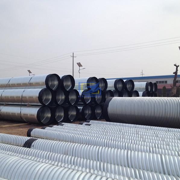 Corrugated steel culvert pipe sizes